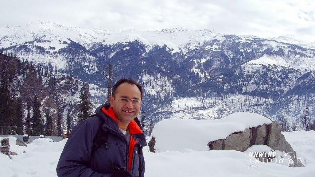 Snow Hiking in Manali