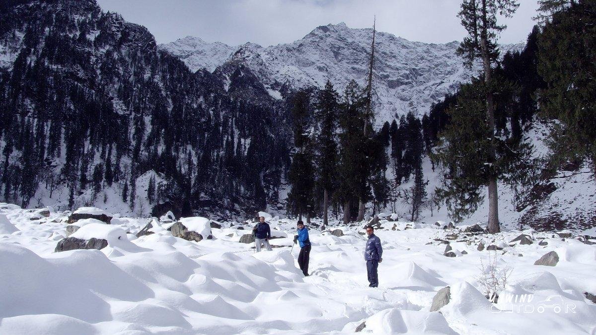 Snow Hiking in Manali